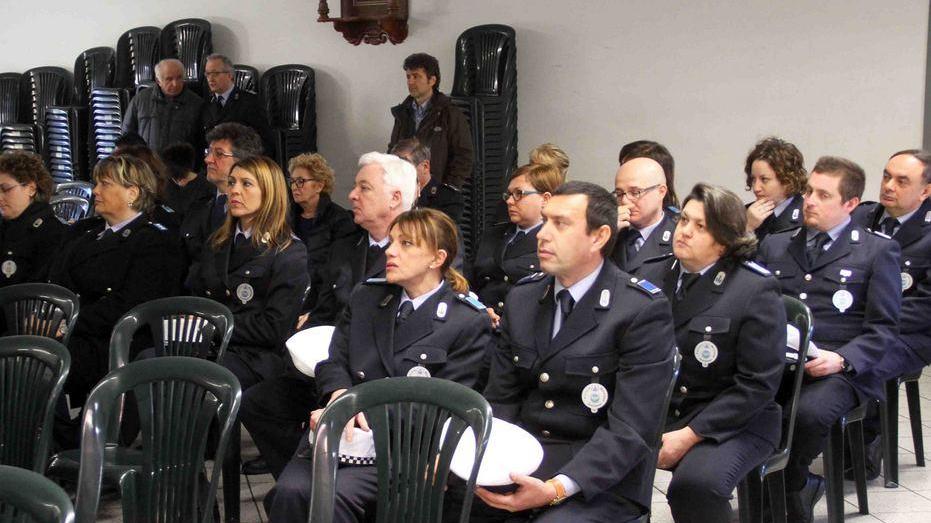 Un encomio ai vigili urbani che si sono distinti nel 2014