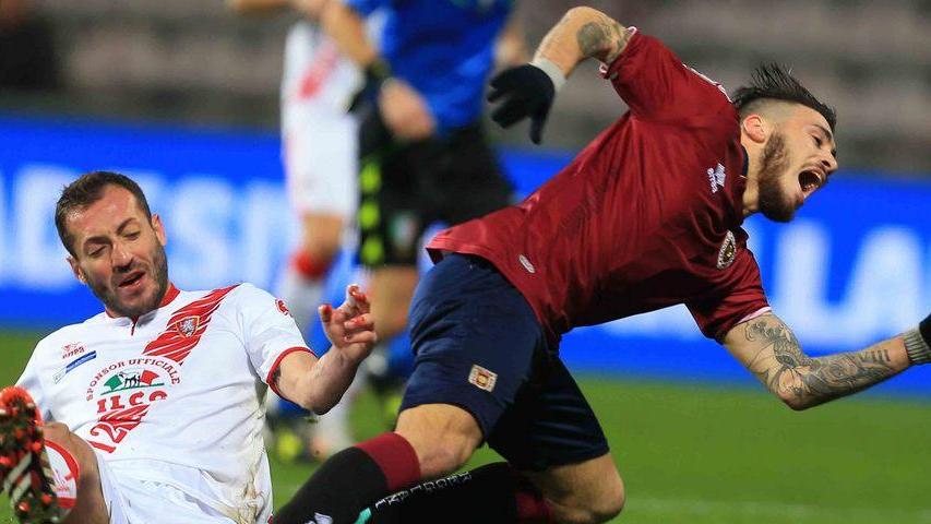 Rampi da oggi coi granata apprensione per Giannone