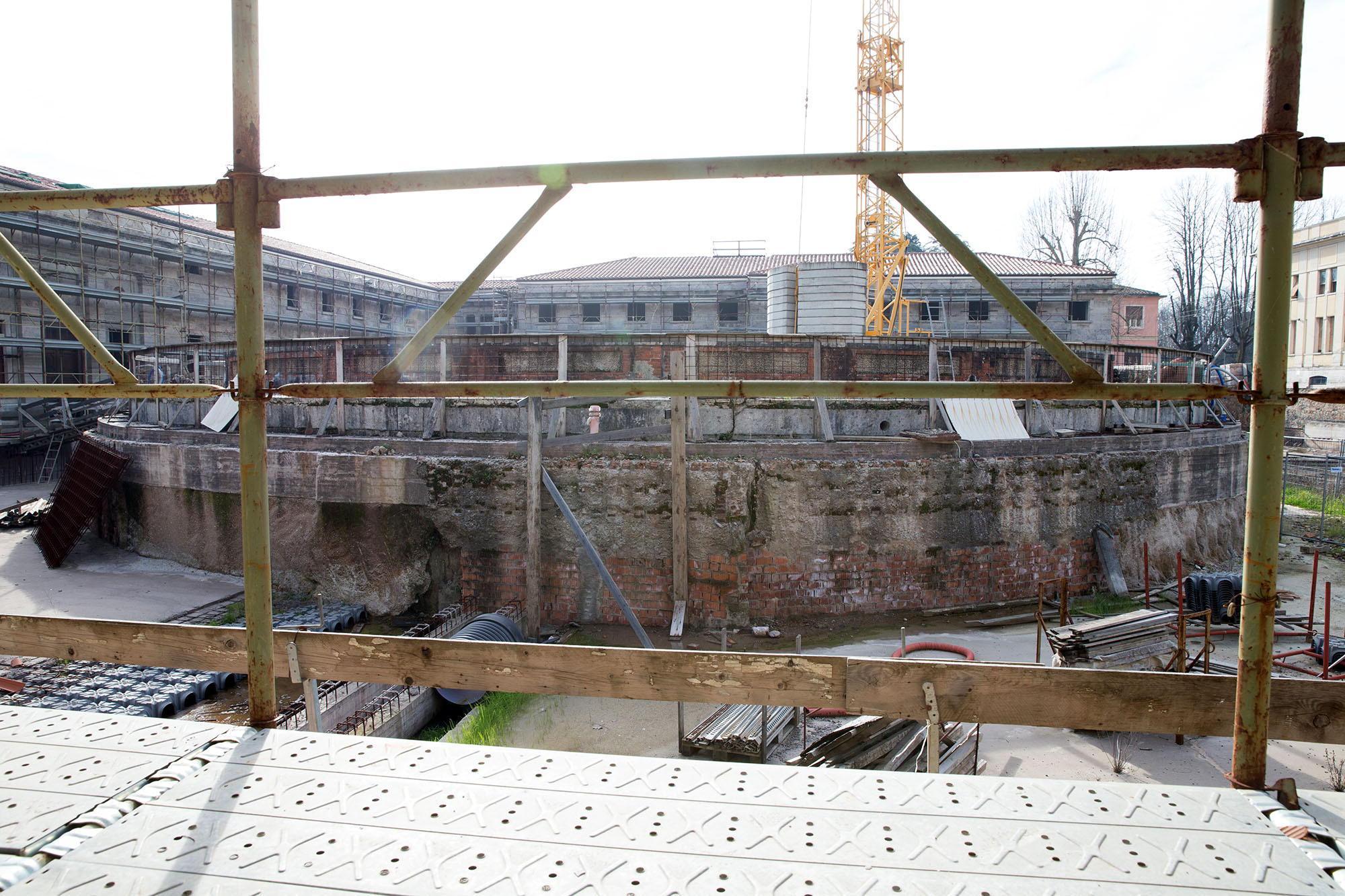 Il cantiere delle Leopoldine