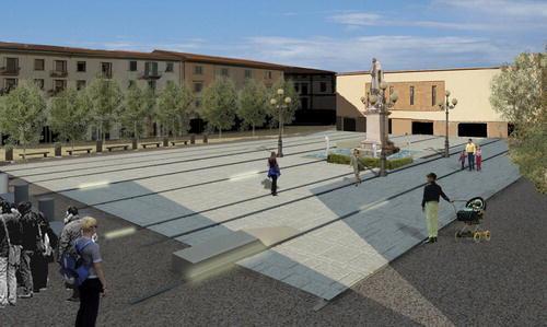 Ecco come sarà piazza Montanelli dopo l’intervento di restyling