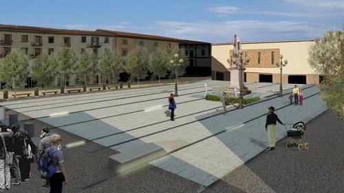Ecco come sarà piazza Montanelli dopo l’intervento di restyling
