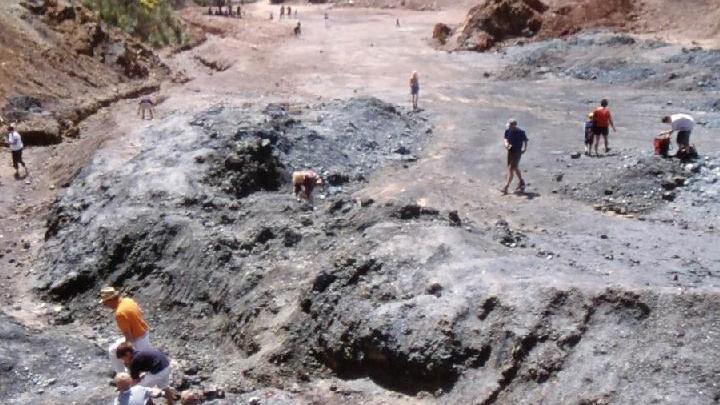 Il cantiere del Bacino nel Parco minerario di Rio