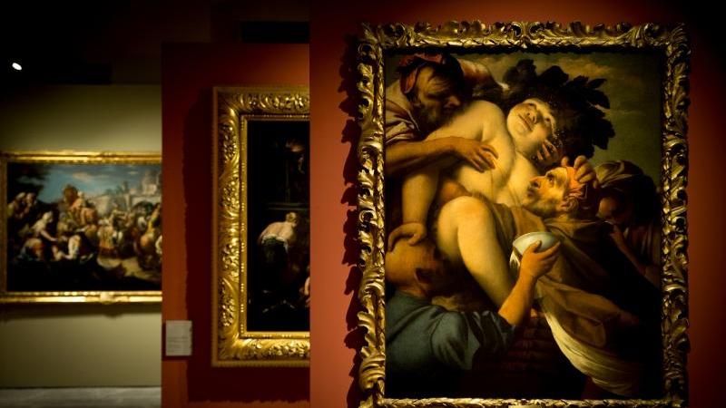 La sezione “L’Immagine Ideale” con i dipinti di Gaspare Diziani e di Giulio Carpioni