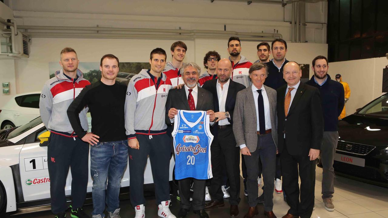 Razzoli e la Grissin Bon ospiti da Baiauto