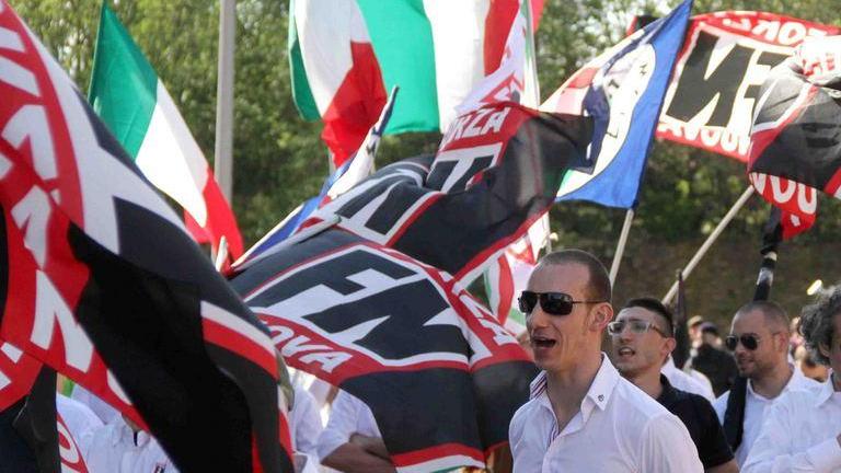 Forza Nuova contro gli immigrati rischio-scontri stasera