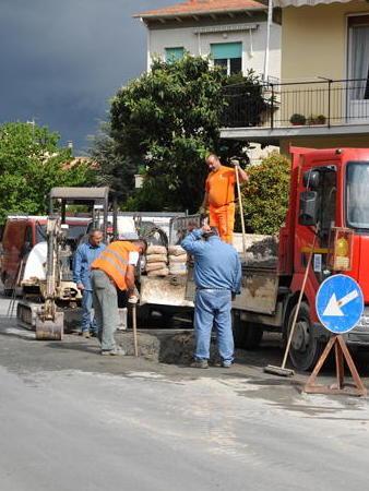 Lavori all’acquedotto, ultimo giorno 