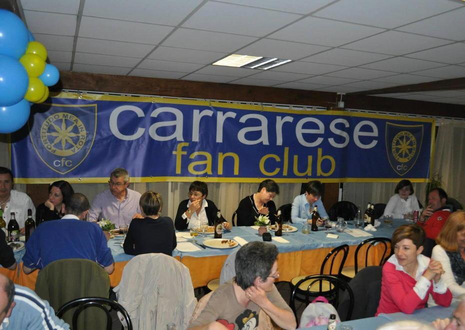 Carrarese Fan club: cena per socializzare e trasferta a Grosseto 