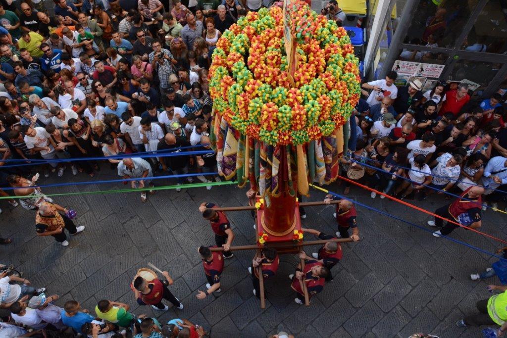 La sfilata dei Candelieri (foto Mauro Chessa)