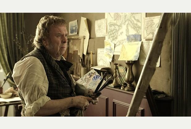 Timothy Spall è Turner nel film di Mike Leigh