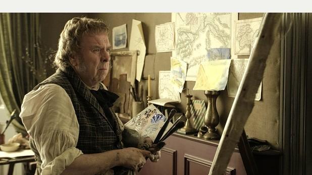 Timothy Spall è Turner nel film di Mike Leigh