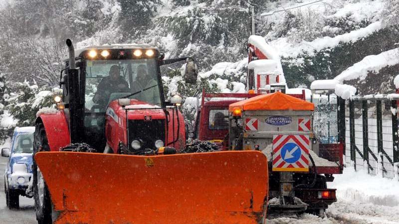 E' allerta neve in molte zone della Toscana