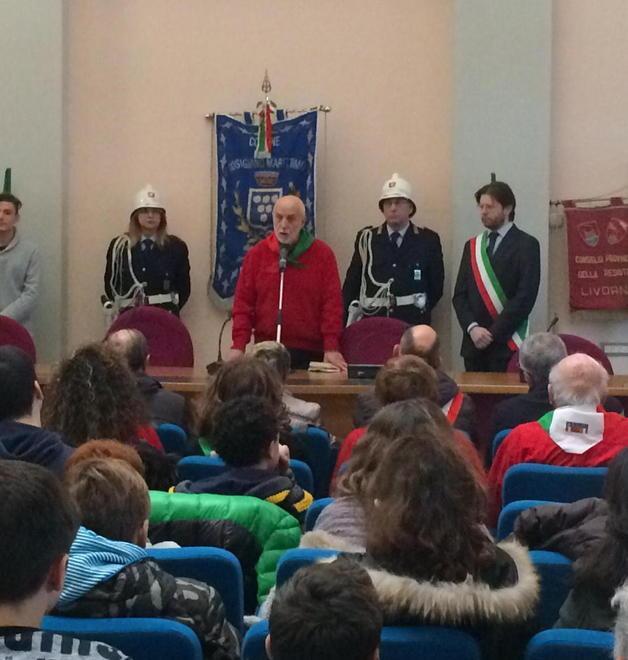 Cerimonia per Oberdan Chiesa 