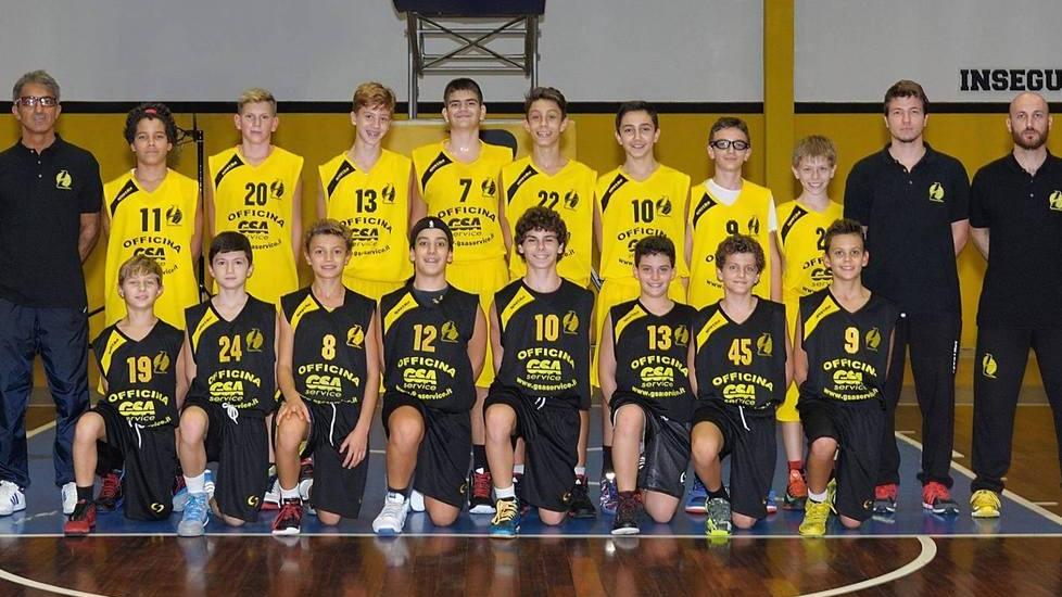 Le due formazioni dell’Under 13 firmano una bella accoppiata