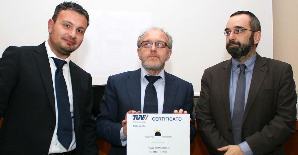 Manifestazioni di qualità Certificazione a Ferrara 