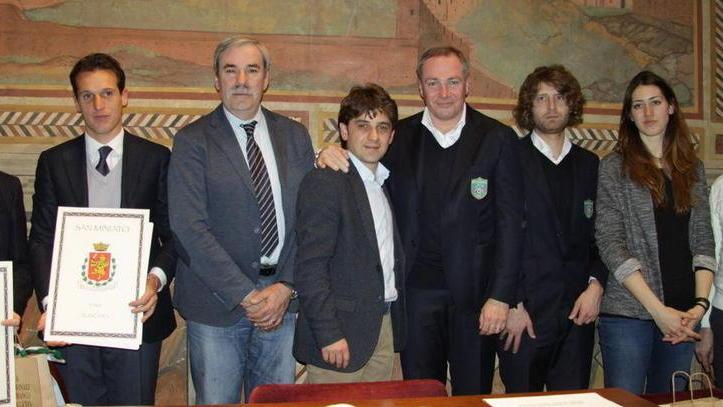Pioggia di attestati sugli sportivi 2014