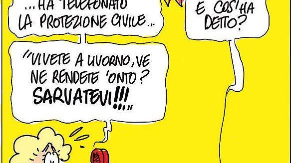 “È finito il caffè”, ti avvisa la Protezione Civile