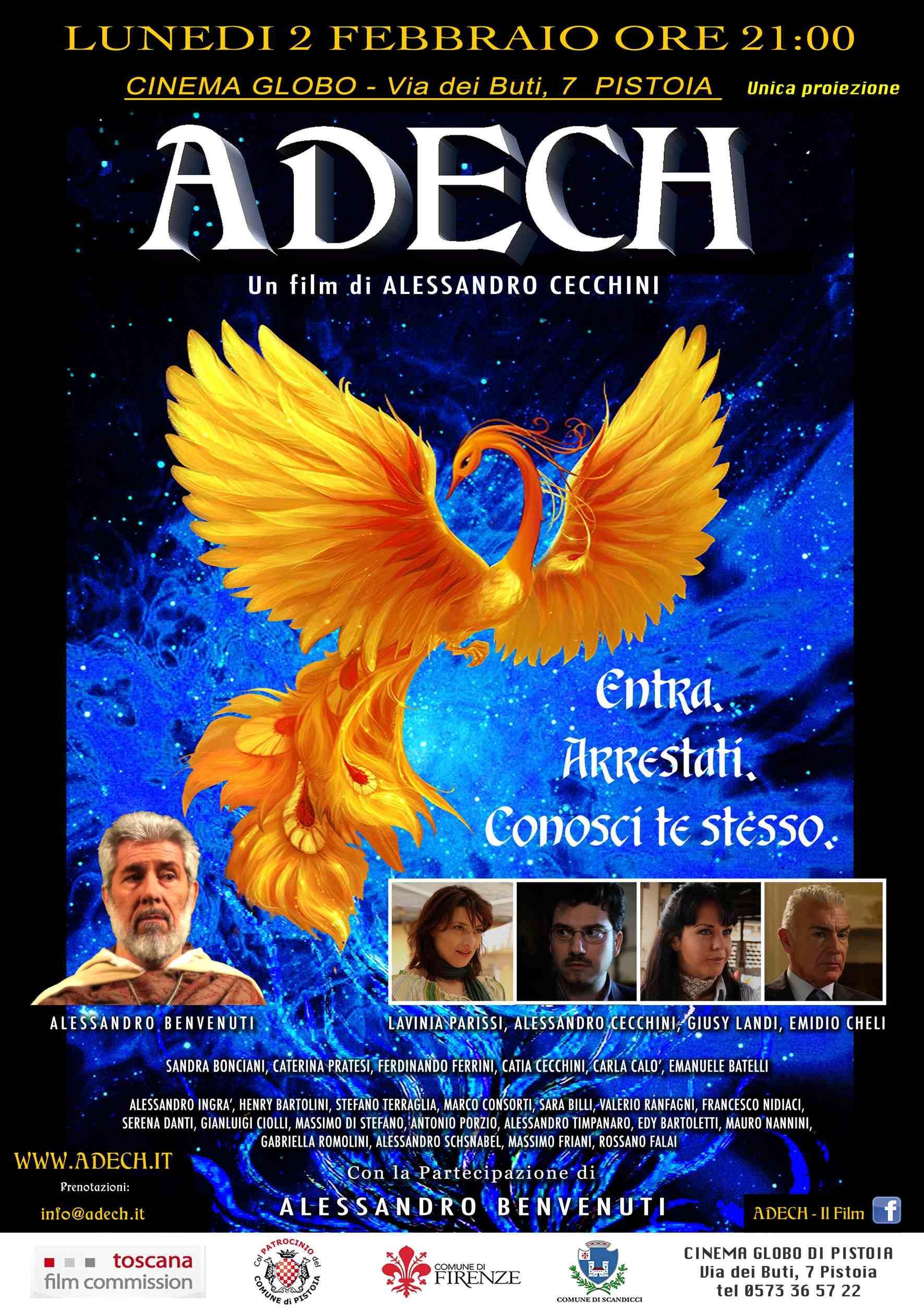 Atmosfere fantasy a Pistoia nel film "Adech"