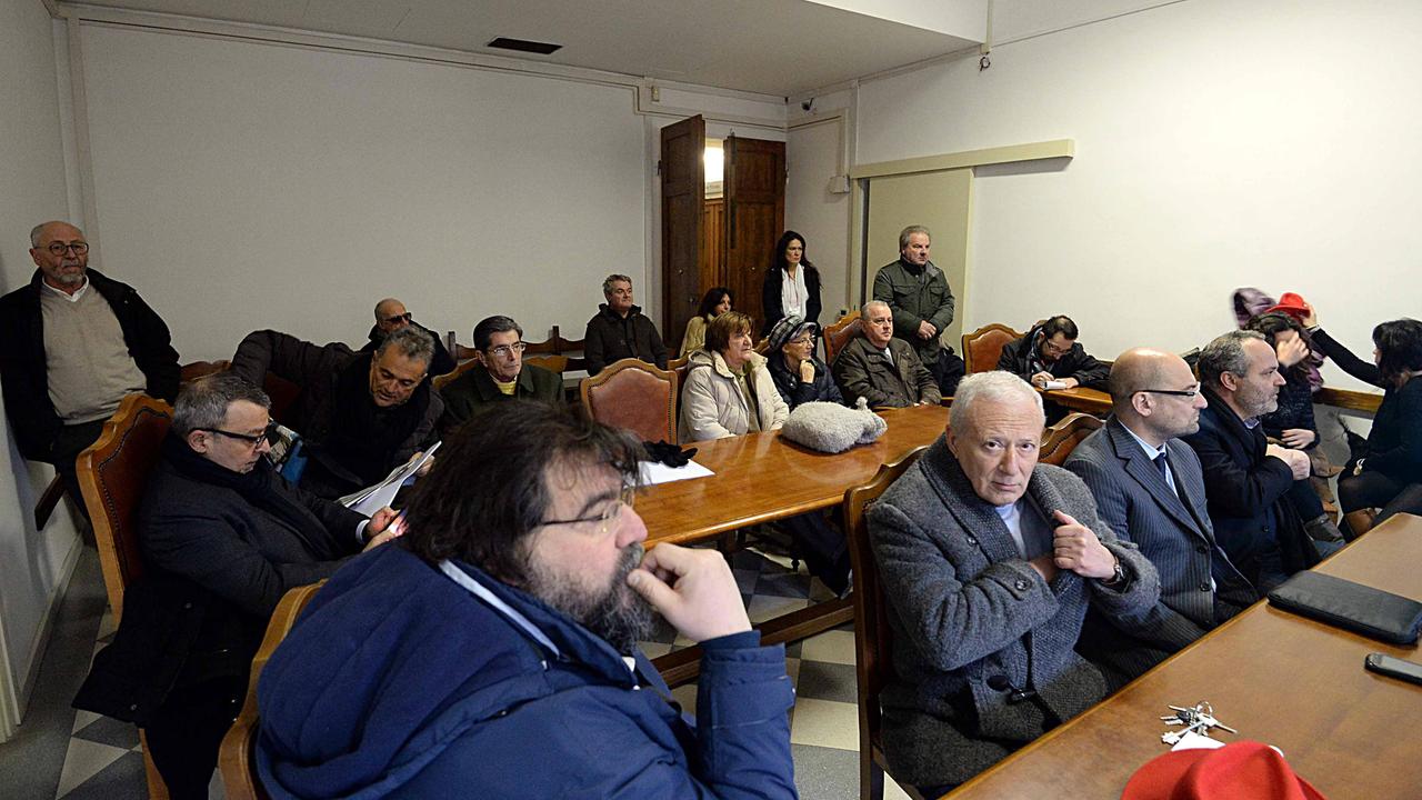 L'incontro conclusivo per il percorso partecipativo che riguarda palazzo Pretorio (foto Franco Silvi)