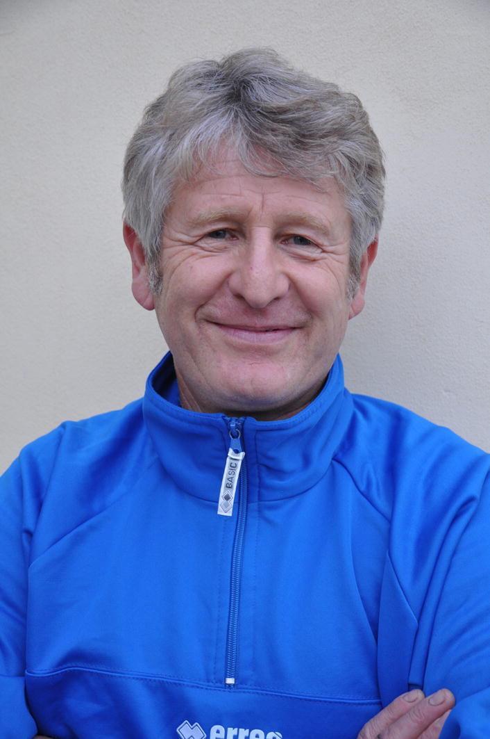 L'allenatore Mario Caciagli
