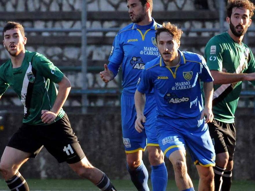 La Carrarese recupera Galli e il bomber Merini 
