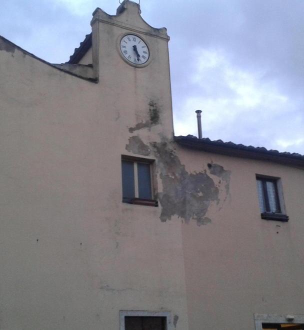 La chiesa di Valpiana dove Gaetana Corrieri faceva la catechista