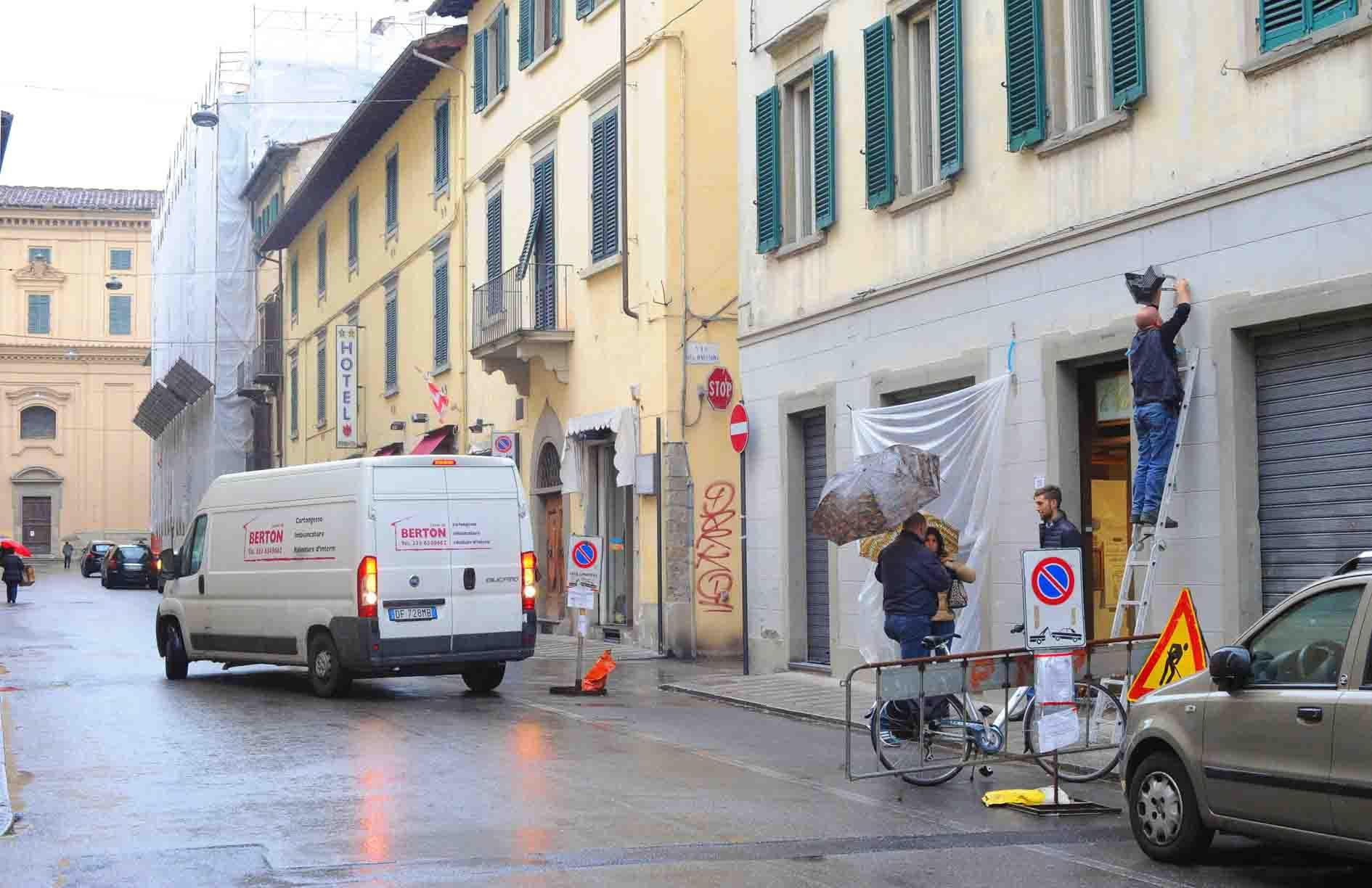 Un tratto di via Curtatone e Montanara (foto Gori)