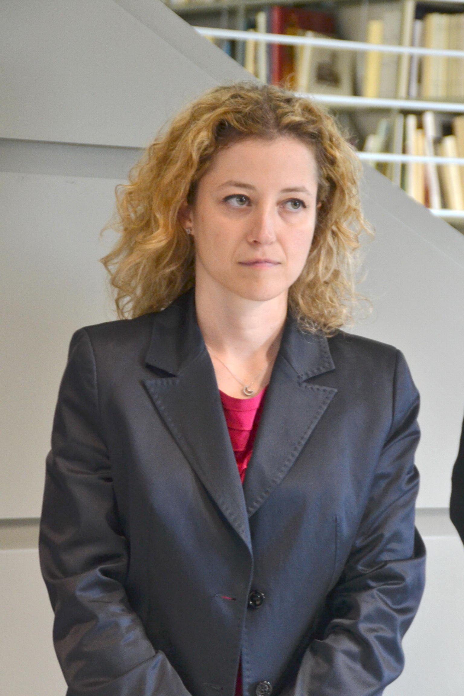 L'assessore Ilaria Carmassi 