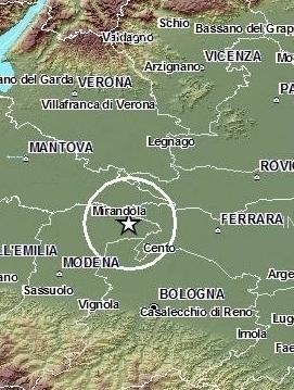 Nuova scossa di terremoto avvertita nell’Alto Ferrarese 