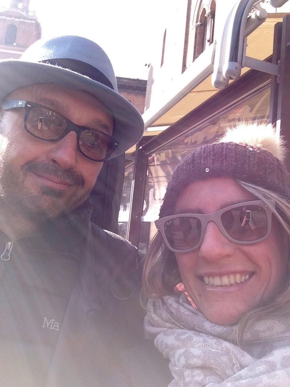Un selfie con Bastianich