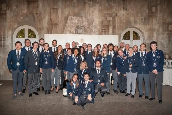 Un gruppo di sommelier pratesi