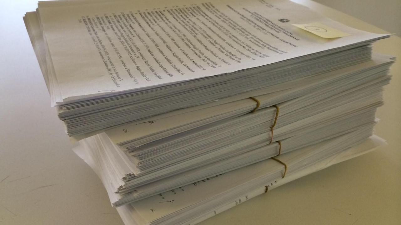 Ndrangheta, tribunale a corto di fogli per notificare l'ordinanza