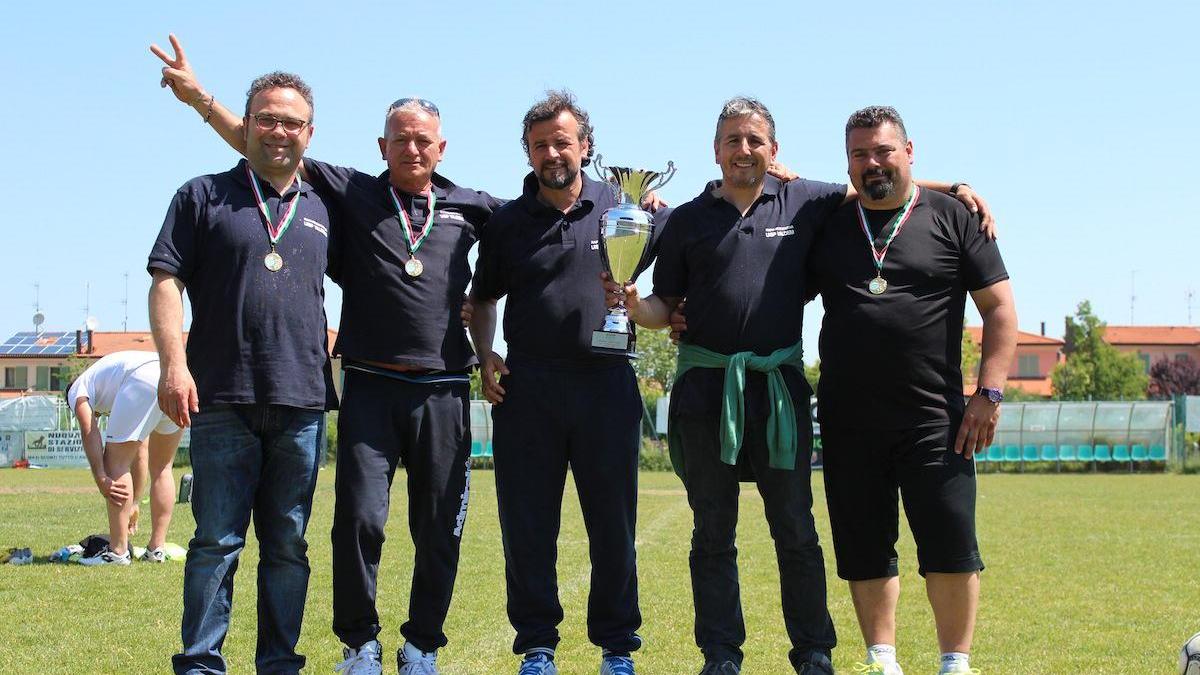 Da sinistra i dirigenti Giancarlo Fogli e Luca Guerrini