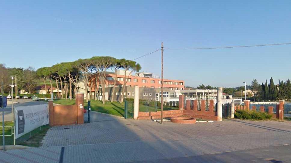 Il complesso delle terme di Venturina