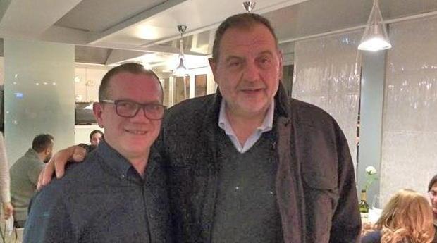 Lo chef stellato Gianfranco Vissani a cena “da Andrea” 