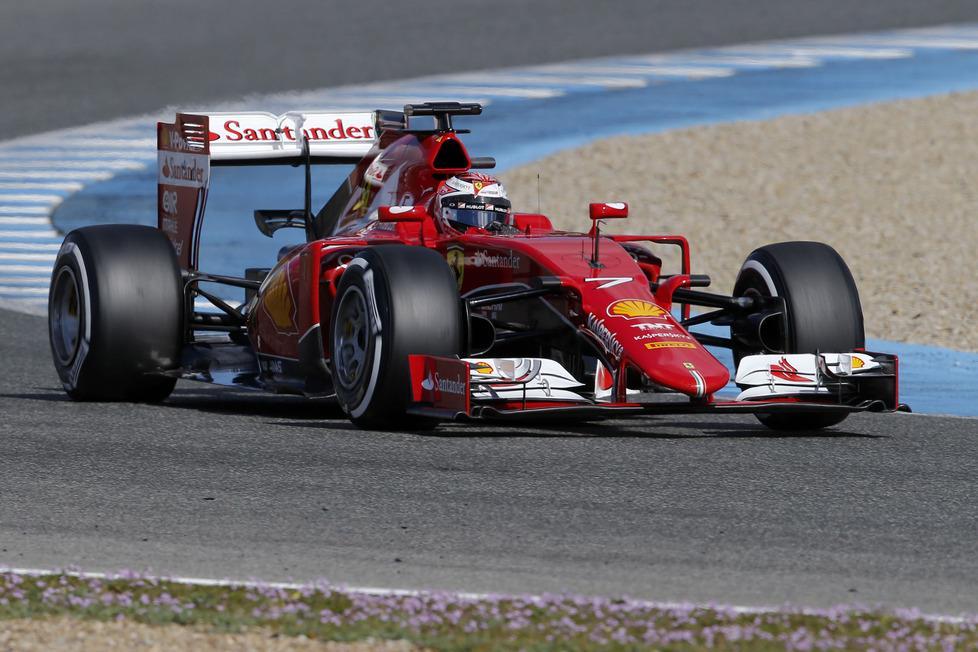 Raikkonen il più veloce a Jerez 