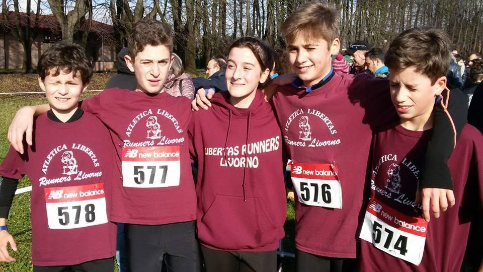 Un gruppo della Libertas Runners a Lucca