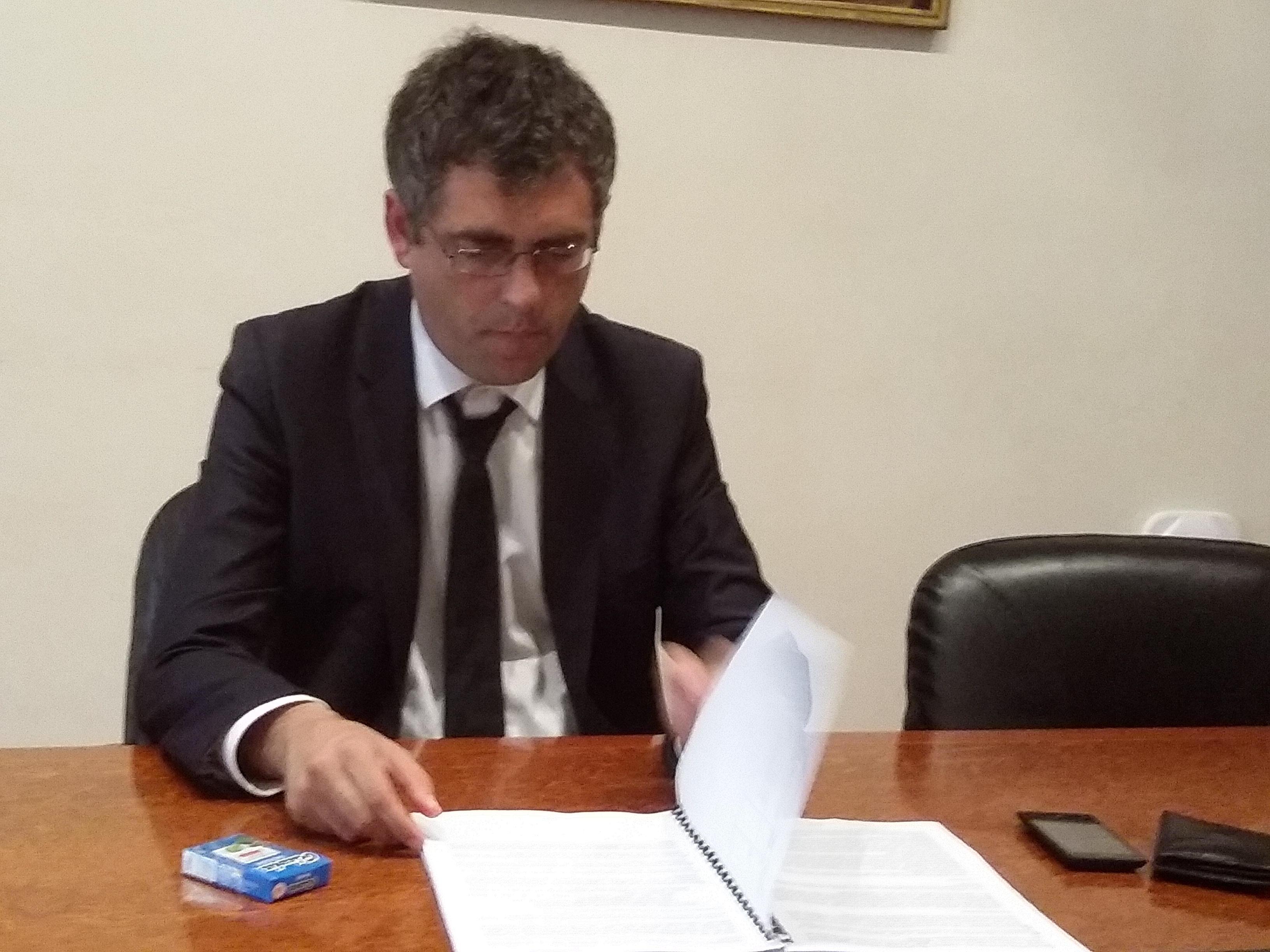 Il vicesindaco Simone Faggi
