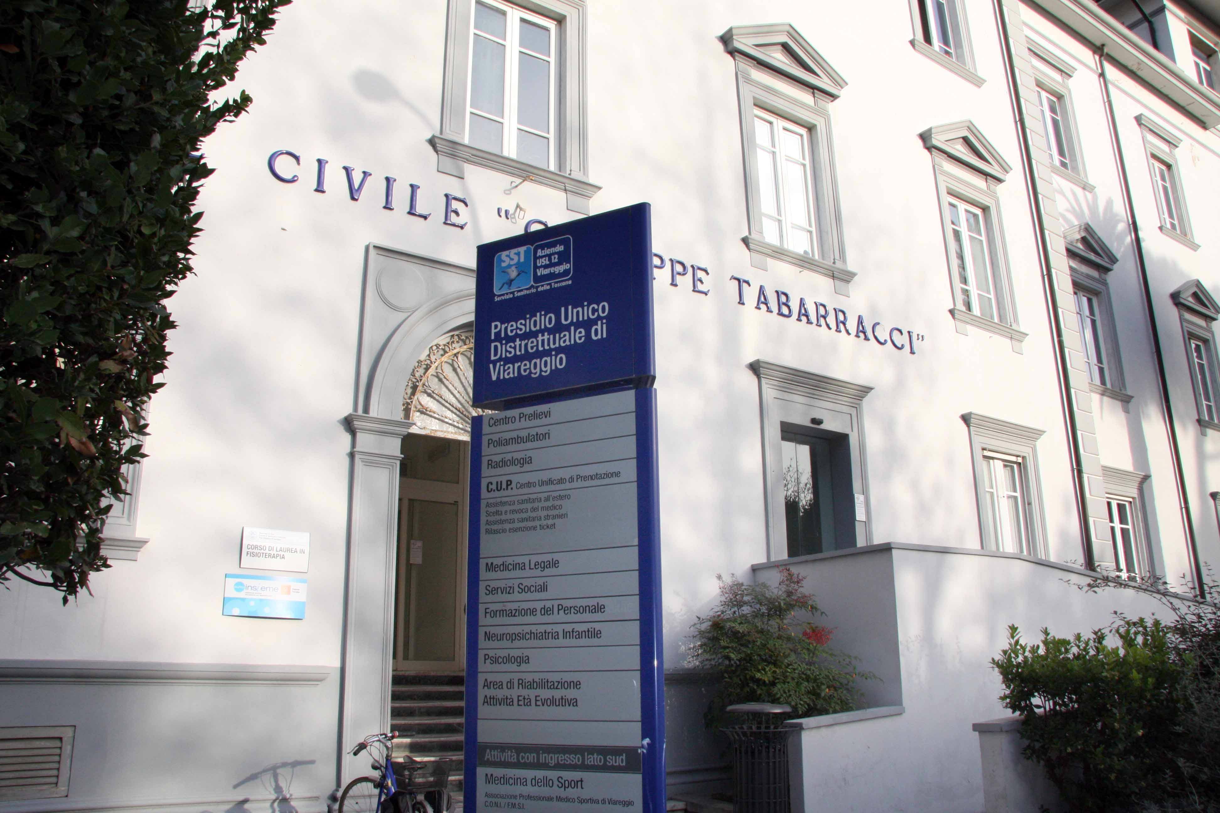 Il distretto sanitario nell'ex ospedale Tabarracci