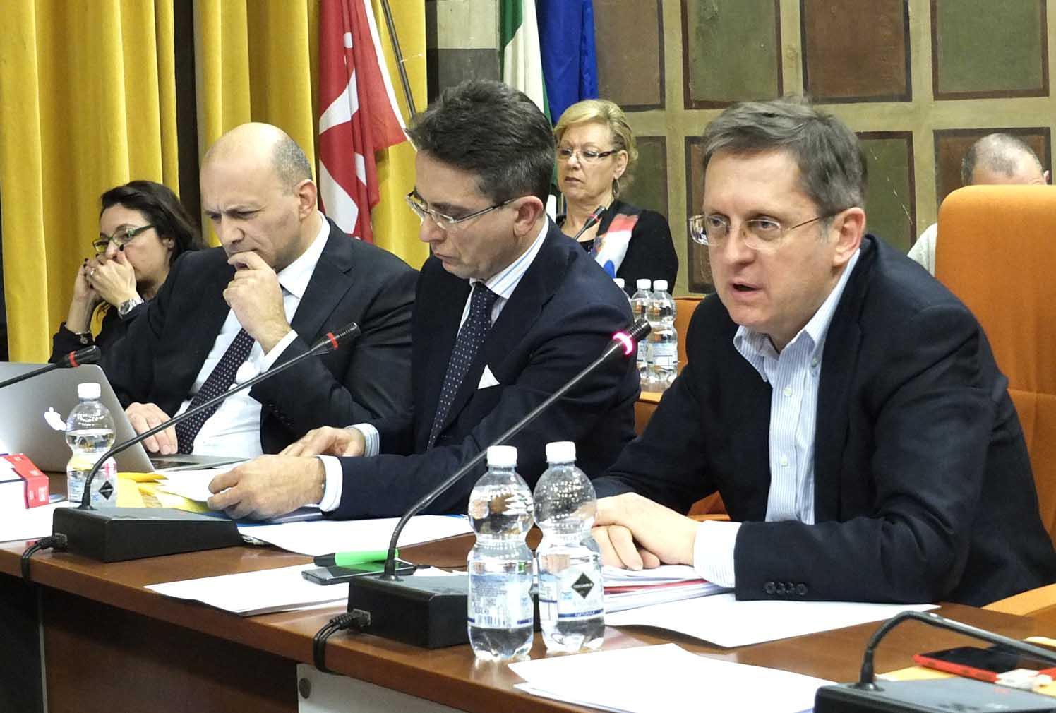 Il sindaco Filippeschi e gli advisor