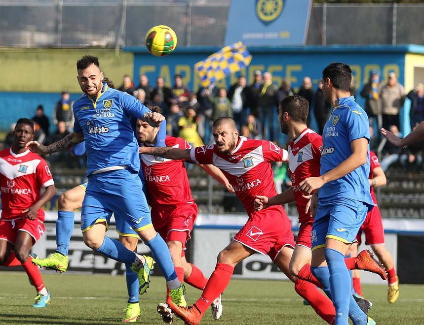 Carrarese, con il Forlì inizia il ciclo di partite-verità 