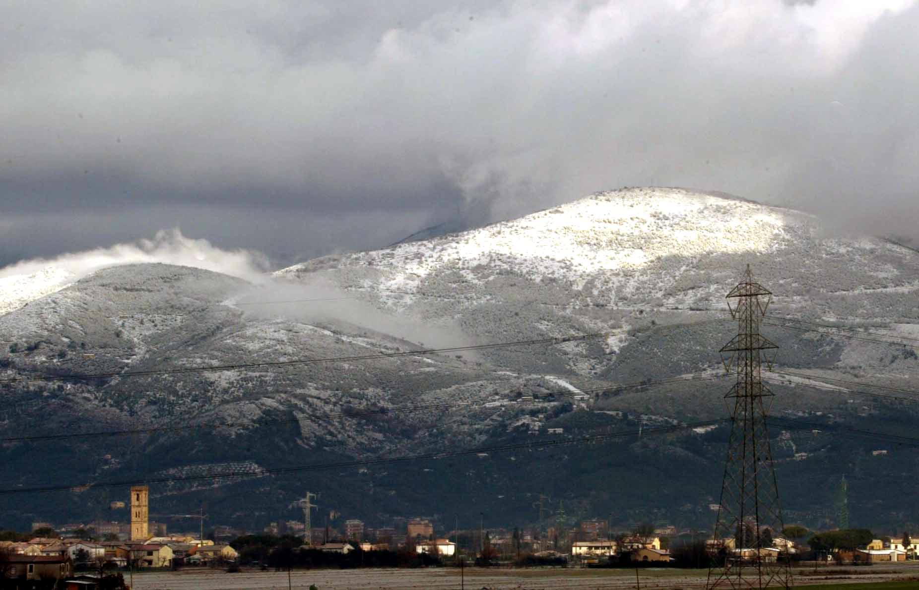 Neve sul Monte Pisano
