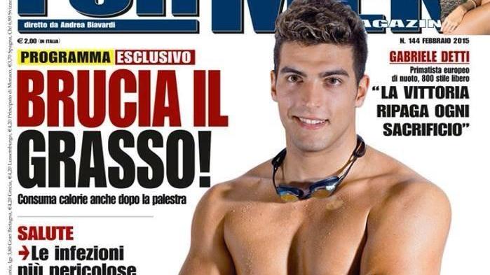 Gabriele Detti in copertina