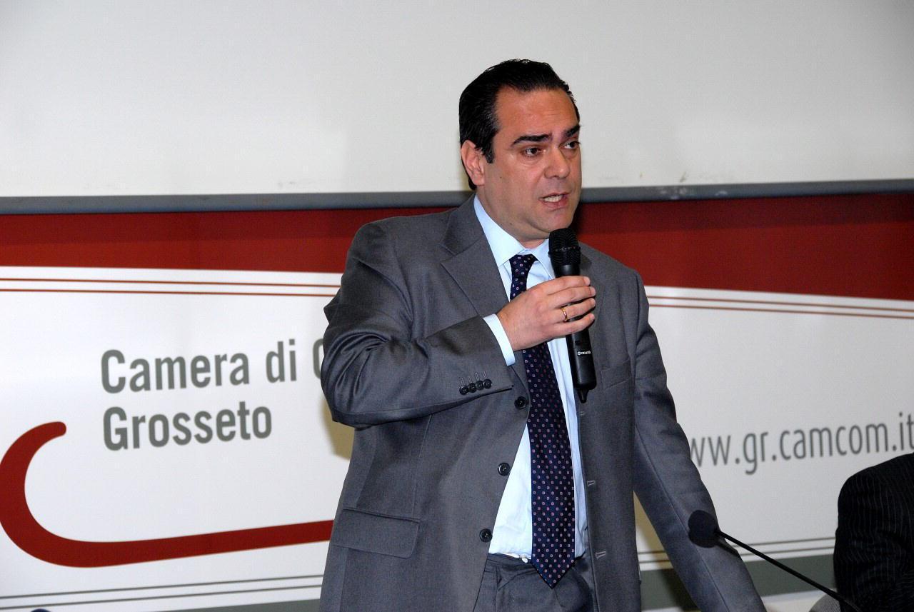 Il presidente della Camera di commercio di Grosseto, Giovanni Lamioni (foto Bf)