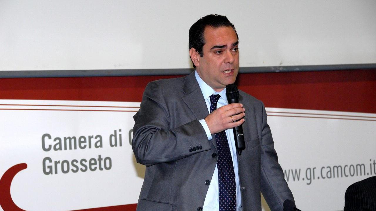 Il presidente della Camera di commercio di Grosseto, Giovanni Lamioni (foto Bf)