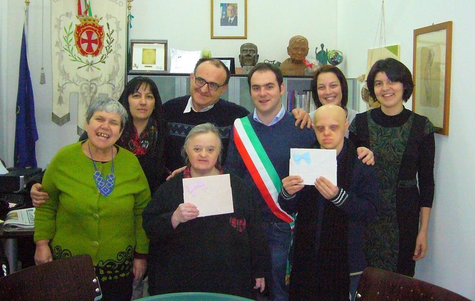 I biglietti dell’Anffas per i neonati 