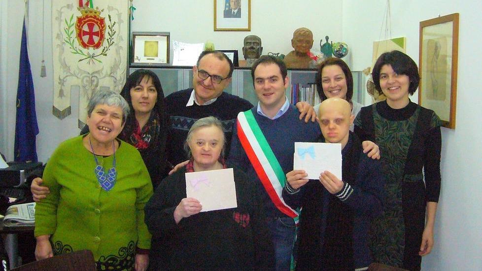 I biglietti dell’Anffas per i neonati