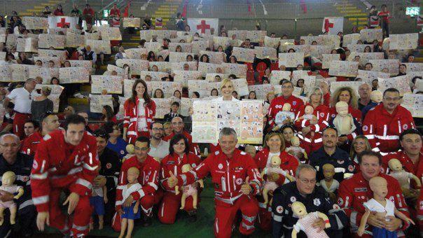 Un corso della Croce Rossa