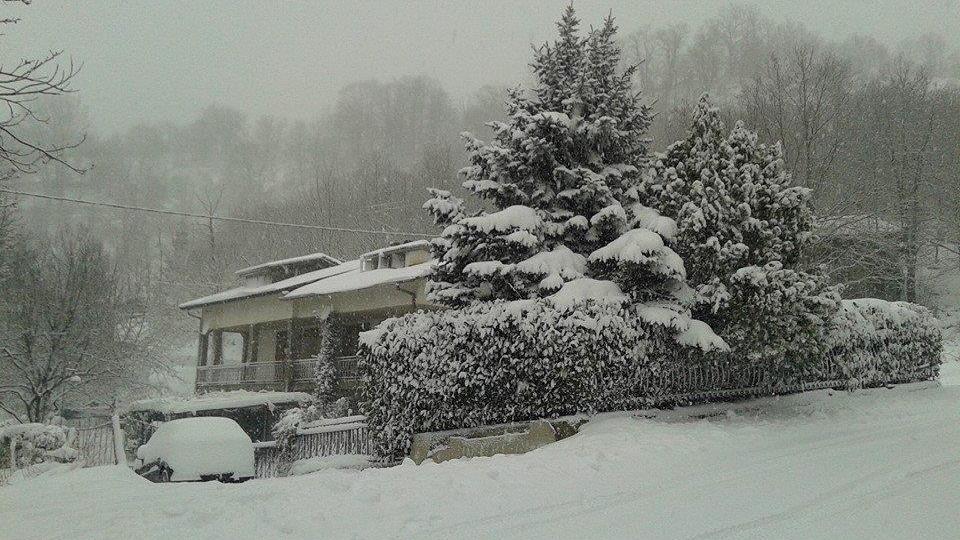 La nevicata a Comano