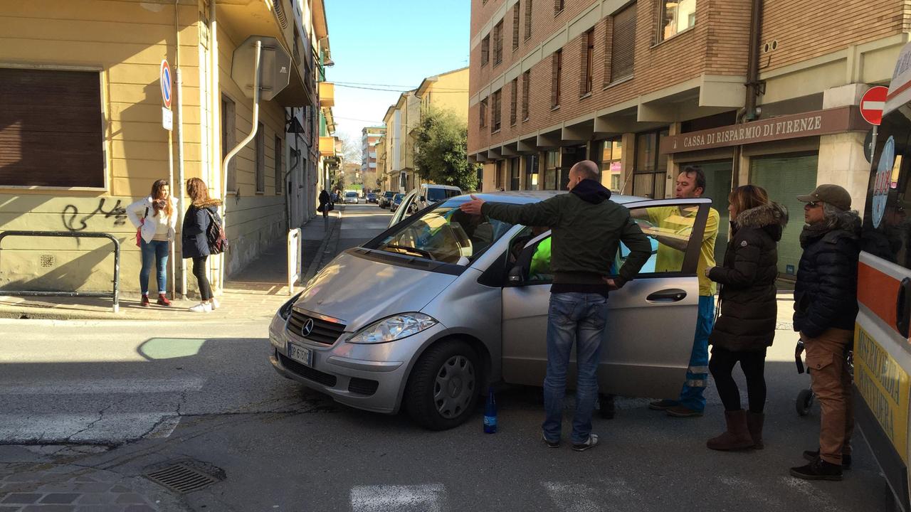 Lo scontro in via Mazzini e via Castelli