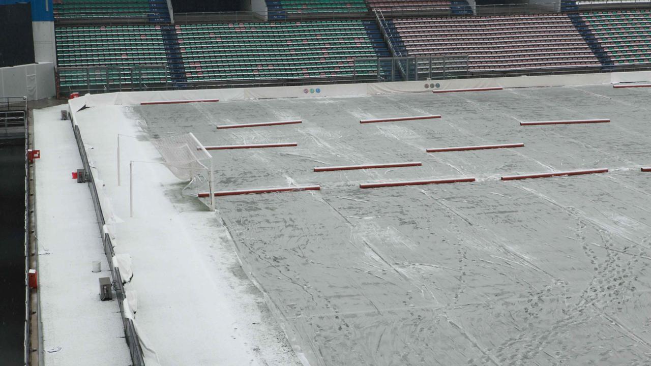 Il terreno del Mapei Stadium durante il sopralluogo
